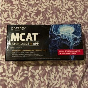 BRAND NEW Kaplan MCAT Flashcard Set